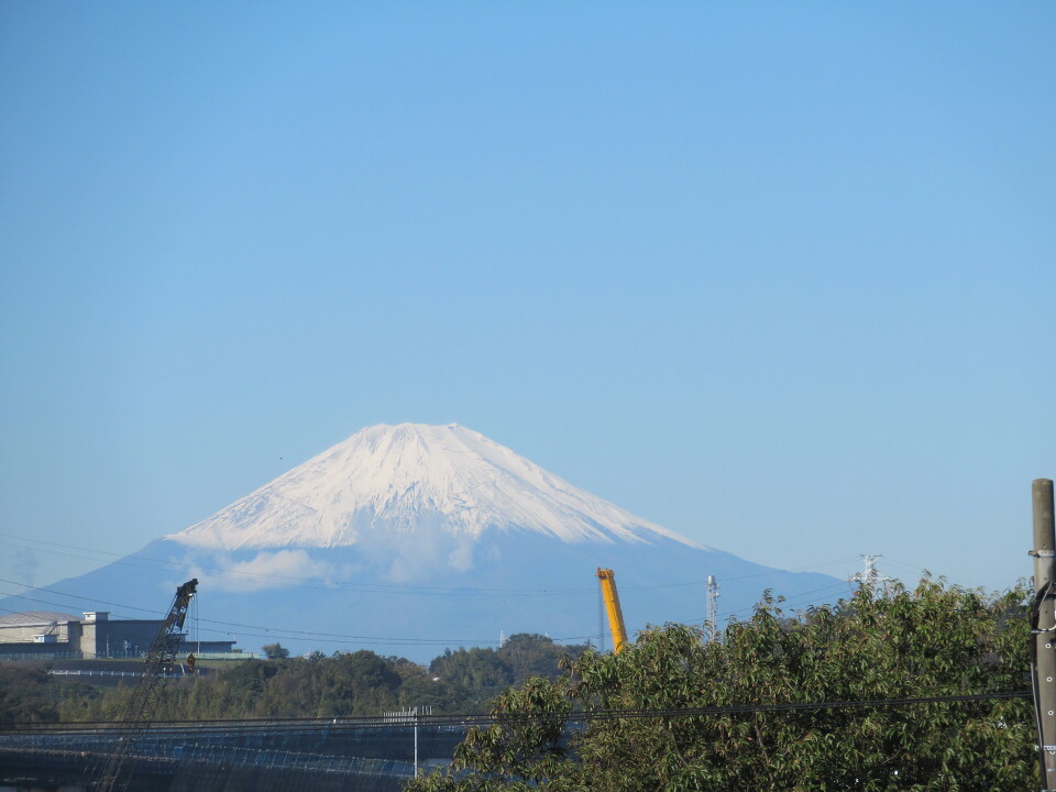 集会室１からの富士山