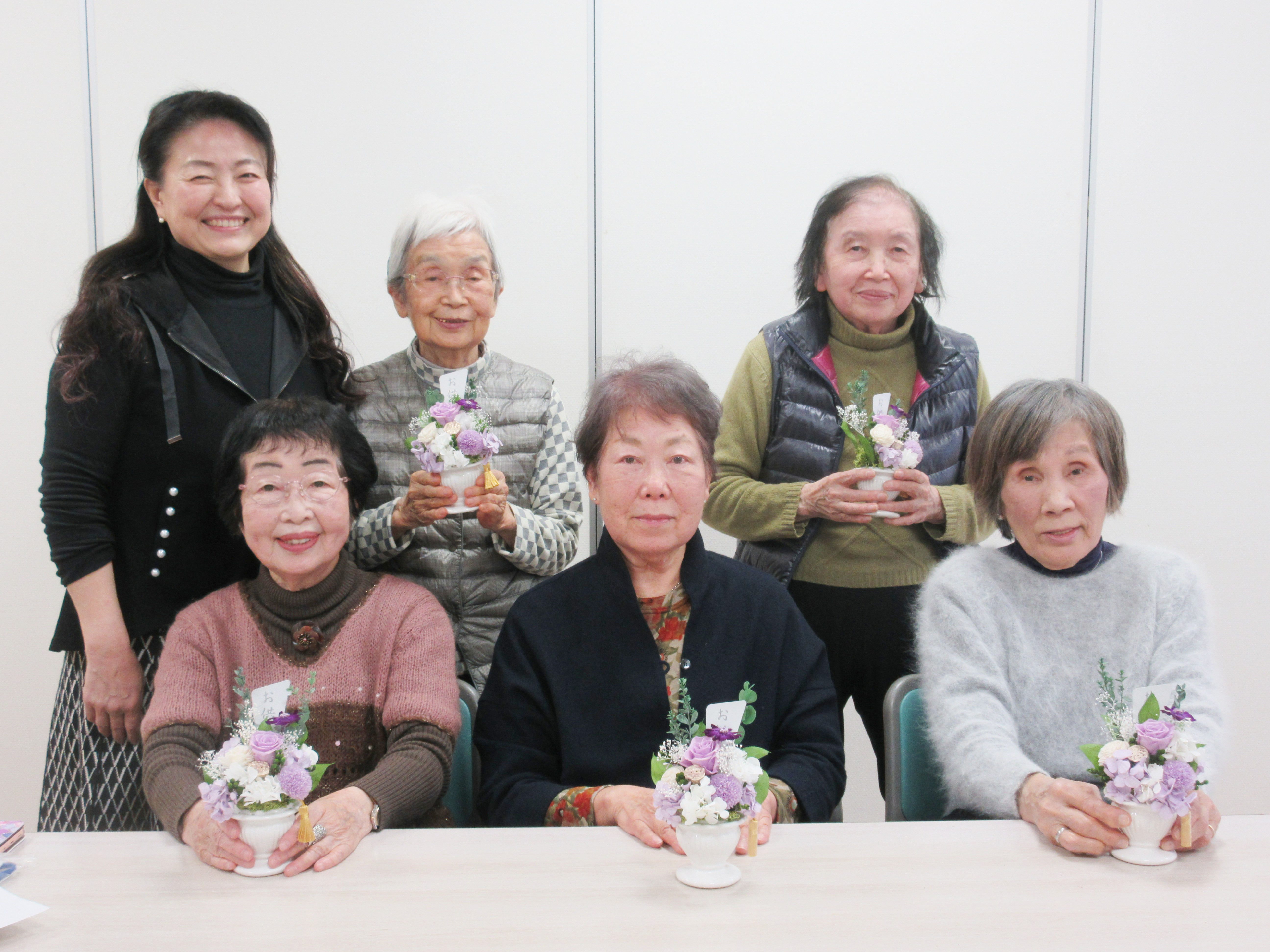 プリザーブドフラワーで仏花を作ろう プリザーブドフラワーで仏花を作ろう