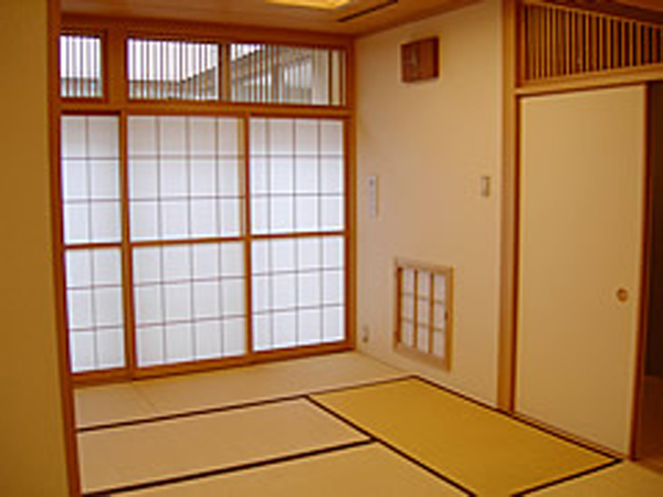 和室 中庭側 和室 中庭側