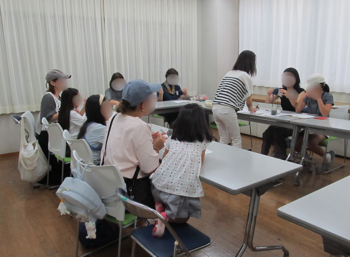 かぎ針編み講座風景 かぎ針編み講座風景